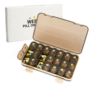 Weekly Grid Pill Box